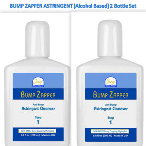 BUMP ZAPPER ASTRINGENT CLEANSER [Alcohol Based] 6.8 oz - 2 BOTTLE SET
