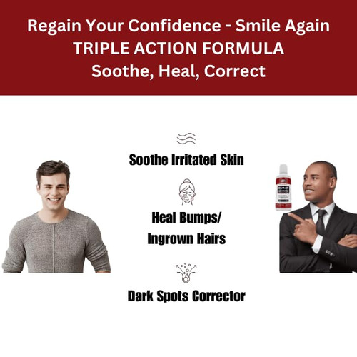 BUMP TERMINATOR Severe Bumps Treatment and Dark Spot Corrector | Razor Bumps And Ingrown Hair Treatment | Bikini Bumps And Ingrown Hair Treatment | Hyperpigmentation Treatment, 4 Oz - Image 4