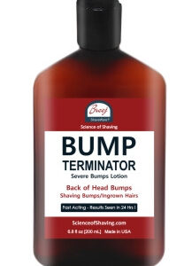 bump terminator severe bumps treatment and dark spot corrector | razor bumps and ingrown hair treatment | hyperpigmentation treatment | dark spot remover for face | razor bump treatment, 6.8 oz